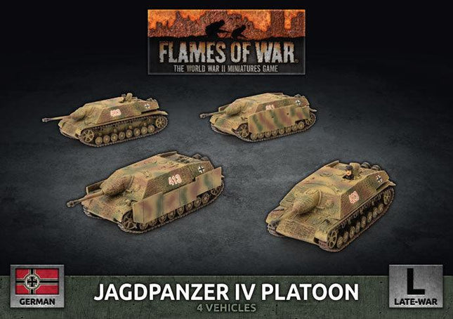 Jagdpanzer IV Tank-Hunter Platoon (x4) - MiniHobby
