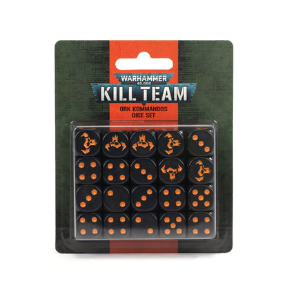 Kill Team: Ork Kommandos Dice Set - MiniHobby