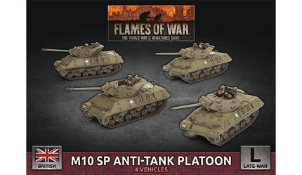 M10 SP Anti-Tank Troop (x4 Plastic) - MiniHobby