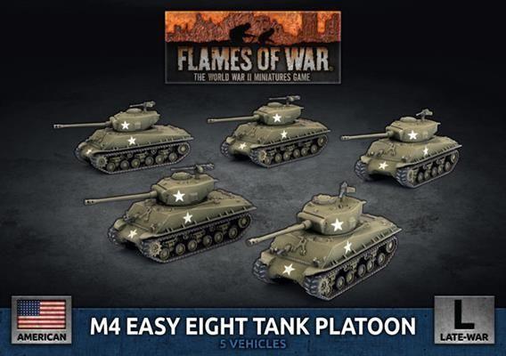 M4 Easy Eight (76mm) (x5 Plastic) - MiniHobby