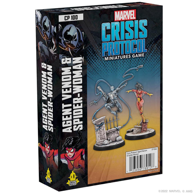 Marvel Crisis Protocol Agent Venom & Spider-Woman - MiniHobby