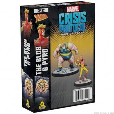 Marvel Crisis Protocol Blob & Pyro Character Pack - MiniHobby
