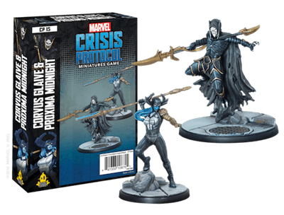 Marvel Crisis Protocol Corvus Glaive and Proxima Midnight - MiniHobby