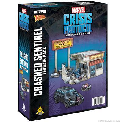 Marvel Crisis Protocol Crashed Sentinel Terrain Exp - MiniHobby