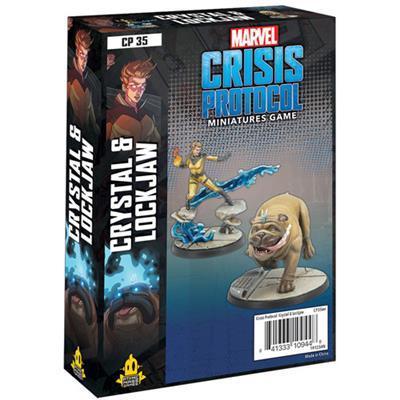 Marvel Crisis Protocol Crystal and Lockjaw - MiniHobby