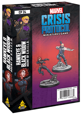 Marvel Crisis Protocol Hawkeye And Black Widow - MiniHobby