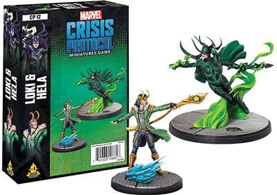 Marvel Crisis Protocol Loki and Hela Character - MiniHobby
