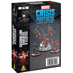 Marvel Crisis Protocol Shadowland Daredevil & Elektra Ninjas - MiniHobby