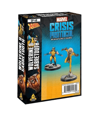 Marvel Crisis Protocol Wolverine and Sabretooth - MiniHobby