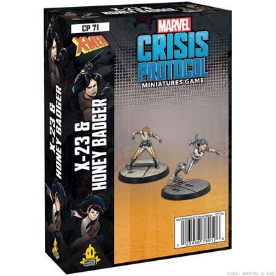 Marvel Crisis Protocol X-23 & Honey Badger - MiniHobby