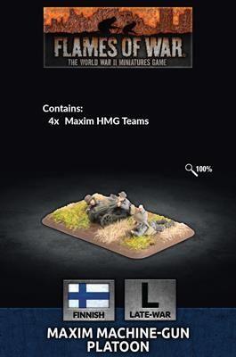 Maxim MG Platoon (x4) - MiniHobby