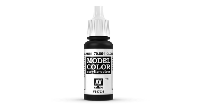 Model Color Glossy Black - MiniHobby