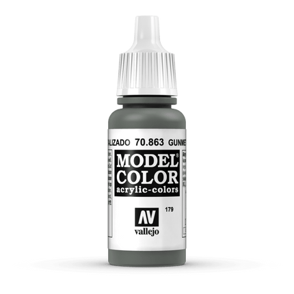 Model Color Gunmetal Grey - MiniHobby