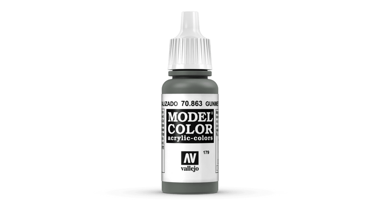 Model Color Gunmetal Grey - MiniHobby