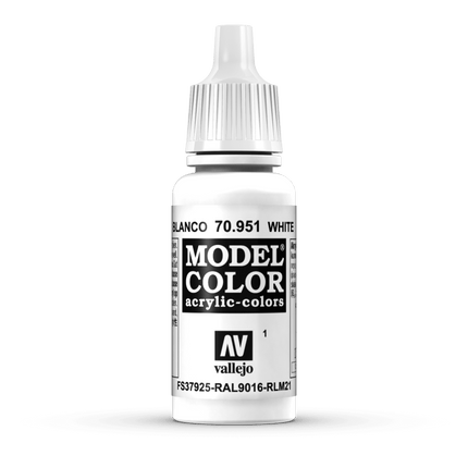 Model Color White - MiniHobby