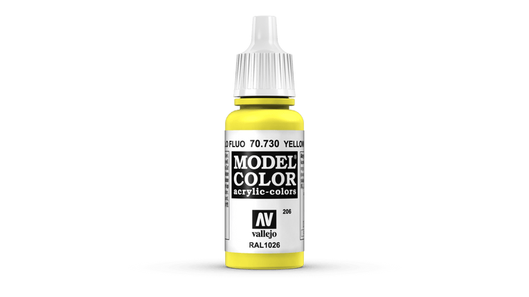 Model Color Yellow Fluo - MiniHobby