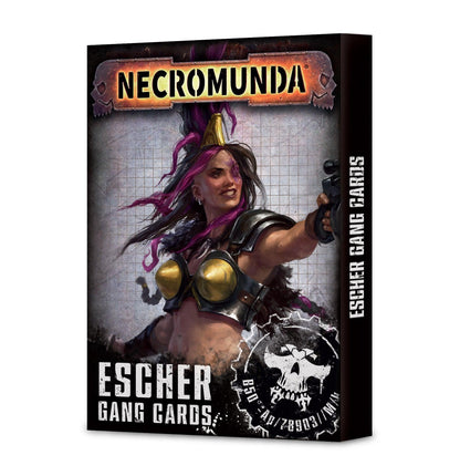Necromunda: Escher Gang Tactics Cards - MiniHobby