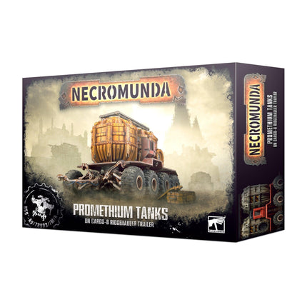 Necromunda: Promethium Tanks On Cargo-8 Trailer - MiniHobby