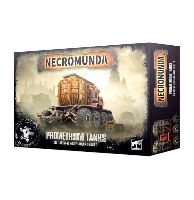 Necromunda: Promethium Tanks On Cargo-8 Trailer - MiniHobby