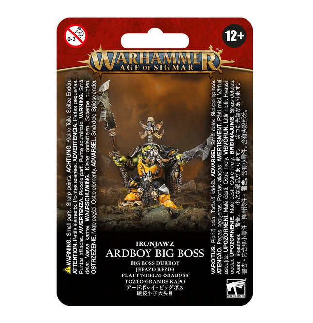 Orruk Warclans: Ardboy Big Boss - MiniHobby