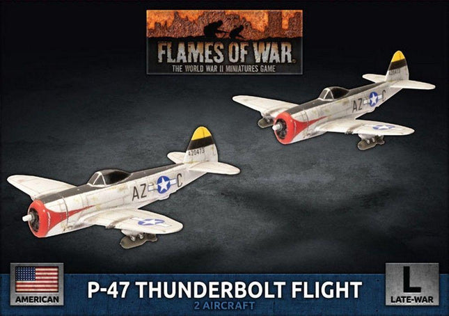 P-47 Thunderbolt Fight Flight (1:144) (x2) - MiniHobby