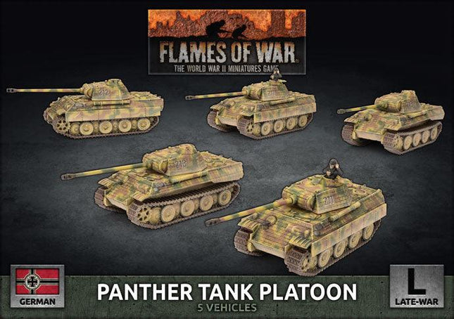 Panther A (Early) (x5 Plastic) - MiniHobby