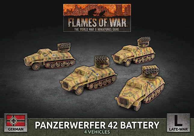Panzerwerfer 42 Battery (x4) - MiniHobby