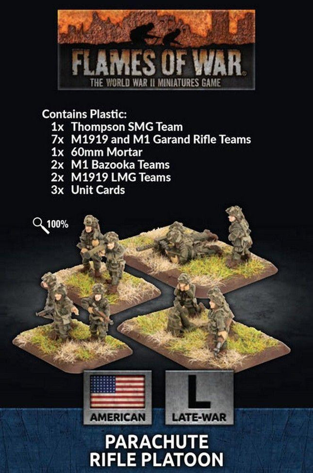 Parachute Rifle Platoon (Plastic) - MiniHobby