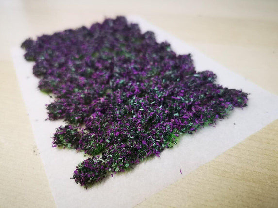 Purple Heather - Bushy Leaf Tufts - MiniHobby