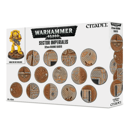 Sector Imperialis: 32mm Round Bases - MiniHobby