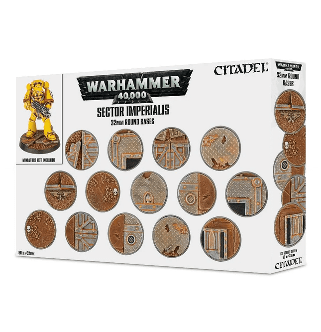 Sector Imperialis: 32mm Round Bases - MiniHobby
