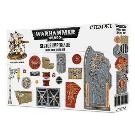 Sector Imperialis: Large Base Detail Kit - MiniHobby