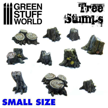 Small Tree Stumps - MiniHobby