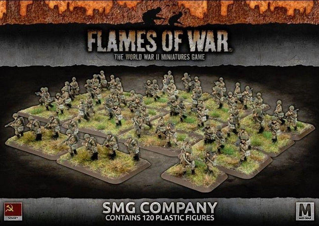SMG Company (Mid War x100 Figures Plastic) - MiniHobby