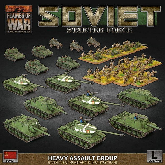 Soviet Late War 'Heavy Assault Group' Army Deal (Plastic) - MiniHobby