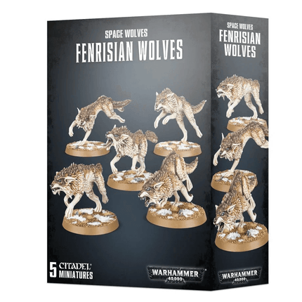 Space Wolves Fenrisian Wolves - MiniHobby