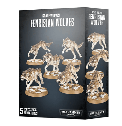 Space Wolves Fenrisian Wolves - MiniHobby