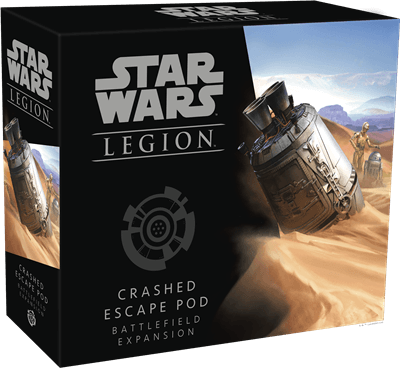 Star Wars Legion Crashed Escape Pod Battlefield - MiniHobby