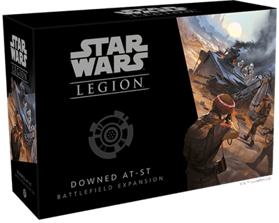 Star Wars Legion Downed AT-ST Battlefield - MiniHobby
