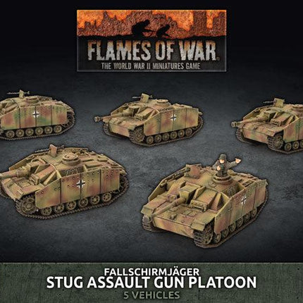 StuG (Late) Assault Gun Platoon (x5 Plastic) - MiniHobby