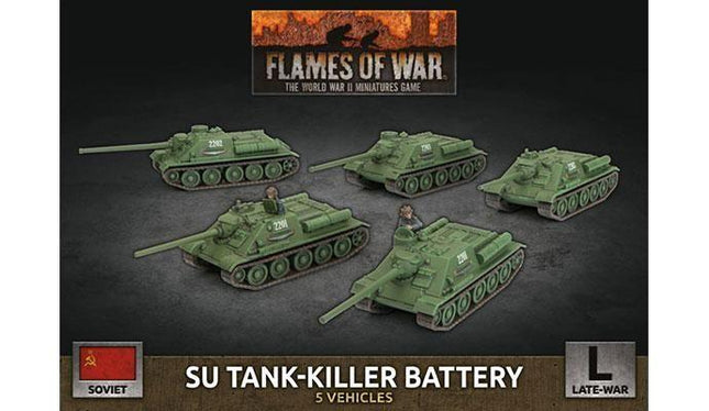 SU Tank-Killer Battery (x5 Plastic) - MiniHobby