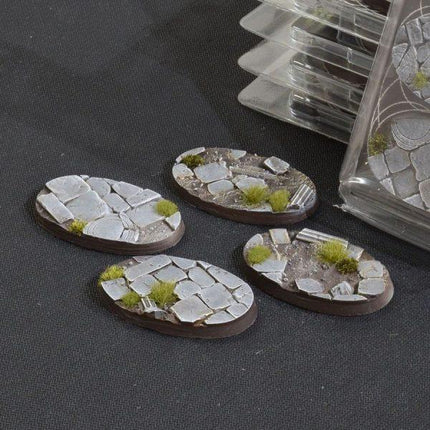 Temple Bases, Oval 60mm (x4) - MiniHobby