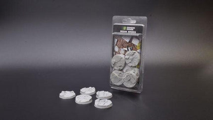 Temple Resin Bases Round 40mm (x5) - MiniHobby