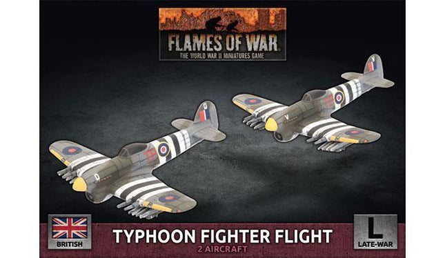 Typhoon Fighter-Bomber Flight (x2 Plastic) - MiniHobby
