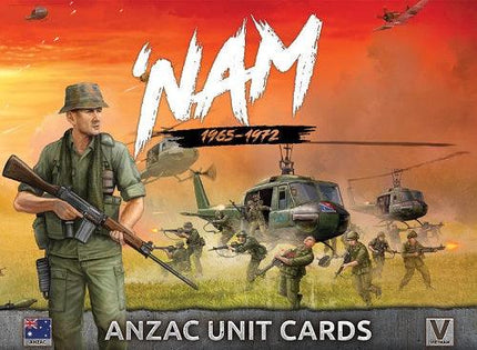 Unit Cards - ANZAC Forces in Vietnam (x31 Cards) - MiniHobby