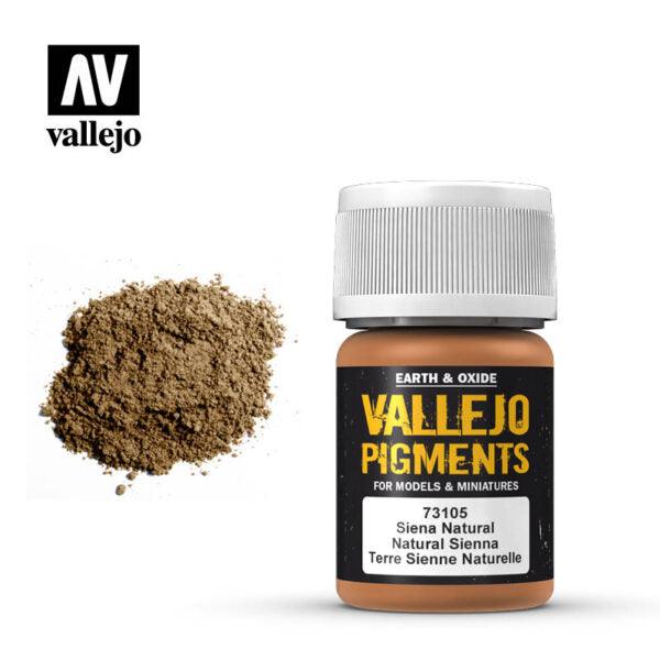Vallejo Pigment Natural Siena - MiniHobby