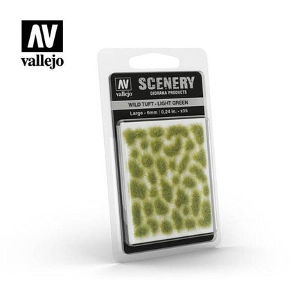 Vallejo Wild Tuft – Light Green 6mm - MiniHobby