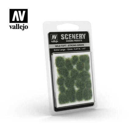 Vallejo Wild Tuft – Strong Green 12mm - MiniHobby