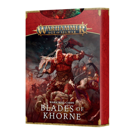 Warscroll Cards: Blades Of Khorne (3rd Edition) - MiniHobby