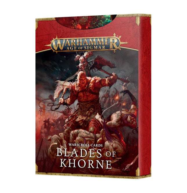 Warscroll Cards: Blades Of Khorne (3rd Edition) - MiniHobby